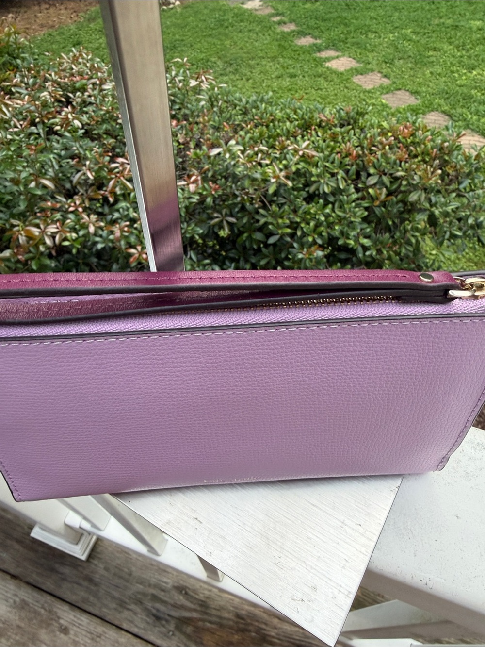 kate spade NWT lavender leather wristlet clutch - Picture 11 of 16